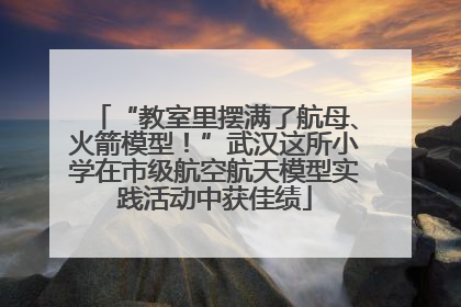 “教室里摆满了航母、火箭模型！”武汉这所小学在市级航空航天模型实践活动中获佳绩