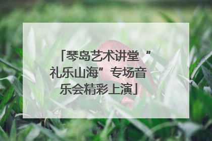 琴岛艺术讲堂“礼乐山海”专场音乐会精彩上演