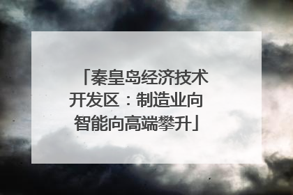 秦皇岛经济技术开发区：制造业向智能向高端攀升
