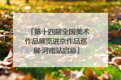 第十四届全国美术作品展览进京作品巡展·河南站启幕