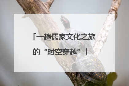 一趟儒家文化之旅的“时空穿越”