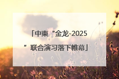 中柬“金龙-2025”联合演习落下帷幕