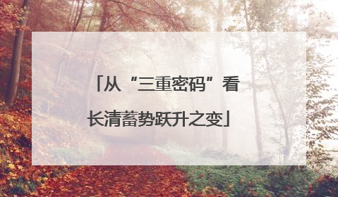 从“三重密码”看长清蓄势跃升之变