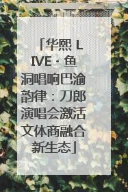 华熙 LIVE・鱼洞唱响巴渝韵律：刀郎演唱会激活文体商融合新生态