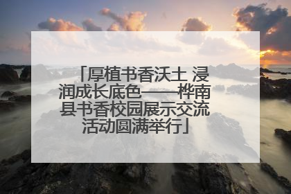 厚植书香沃土 浸润成长底色——桦南县书香校园展示交流活动圆满举行