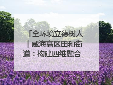 全环境立德树人｜威海高区田和街道：构建四维融合体系 绘就全环境立德树人新画卷