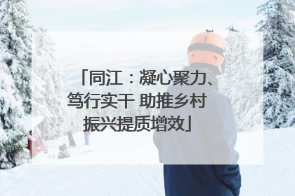 同江：凝心聚力、笃行实干 助推乡村振兴提质增效