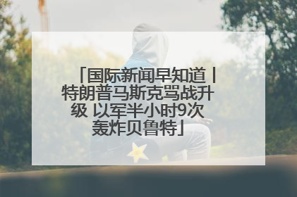 国际新闻早知道丨特朗普马斯克骂战升级 以军半小时9次轰炸贝鲁特