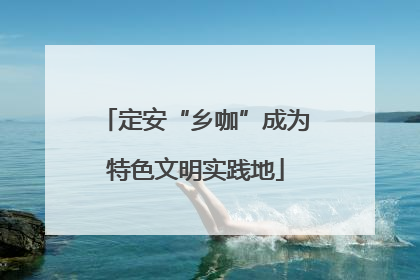 定安“乡咖”成为特色文明实践地