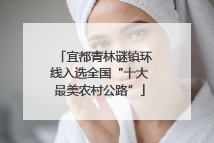 宜都青林谜镇环线入选全国“十大最美农村公路”