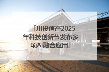 川投信产2025年科技创新节发布多项AI融合应用