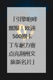 引擎咆哮燃爆！欧速500圈卡丁车耐力赛点亮荆州文旅新名片