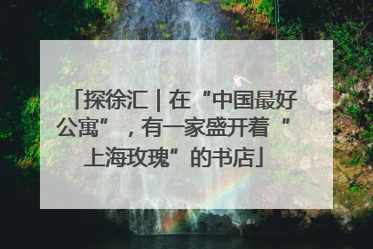 探徐汇｜在“中国最好公寓”，有一家盛开着“上海玫瑰”的书店
