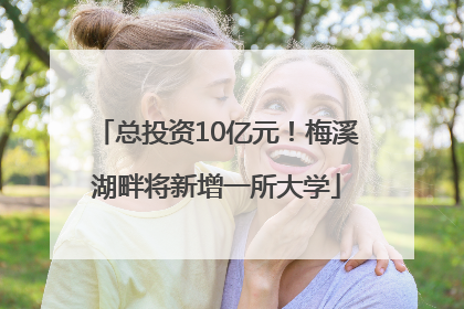 总投资10亿元！梅溪湖畔将新增一所大学