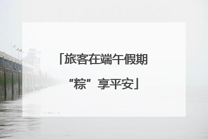 旅客在端午假期“粽”享平安
