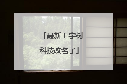 最新！宇树科技改名了