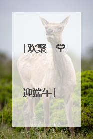 欢聚一堂迎端午