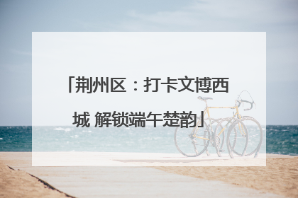 荆州区：打卡文博西城 解锁端午楚韵