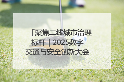 聚焦二线城市治理标杆｜2025数字交通与安全创新大会在保定隆重开幕