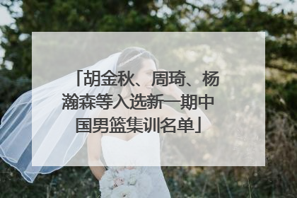 胡金秋、周琦、杨瀚森等入选新一期中国男篮集训名单