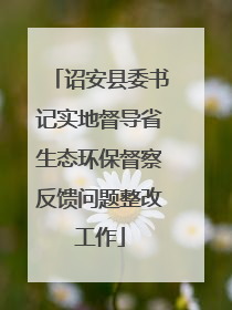 诏安县委书记实地督导省生态环保督察反馈问题整改工作