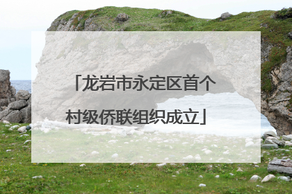 龙岩市永定区首个村级侨联组织成立
