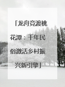 龙舟竞渡桃花潭：千年民俗激活乡村振兴新引擎