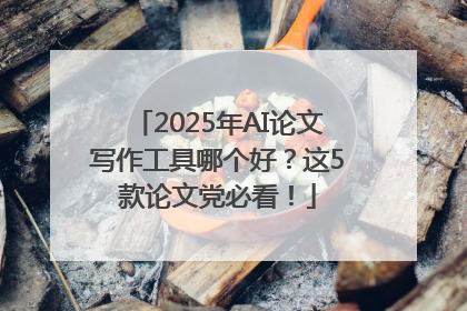 2025年AI论文写作工具哪个好？这5款论文党必看！