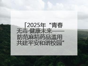 2025年“青春无毒·健康未来——防范麻精药品滥用 共建平安和谐校园”禁毒宣传专题活动在咸宁举行