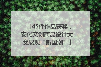 45件作品获奖，安化文创商品设计大赛展现“新国潮”